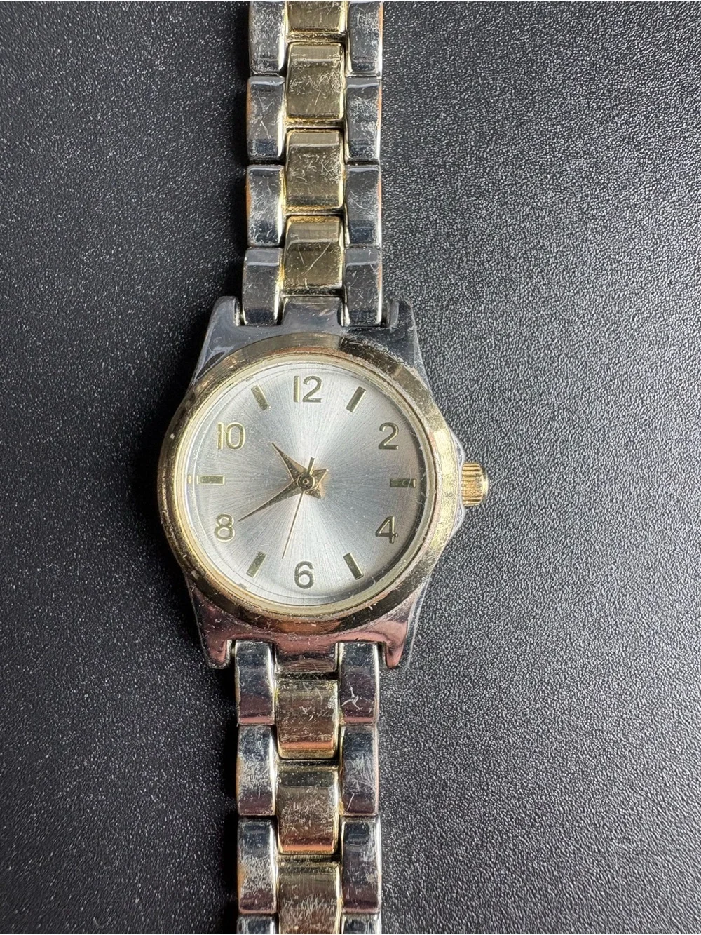 Two-Tone Women's Bracelet Watch - Gold & Silver